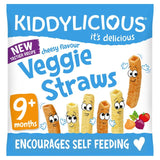 Kiddylicious Cheesy Flavoured Veggie Straws Baby Snacks   12g GOODS M&S   