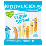 Kiddylicious Cheesy Flavoured Veggie Straws Baby Snacks   12g GOODS M&S   