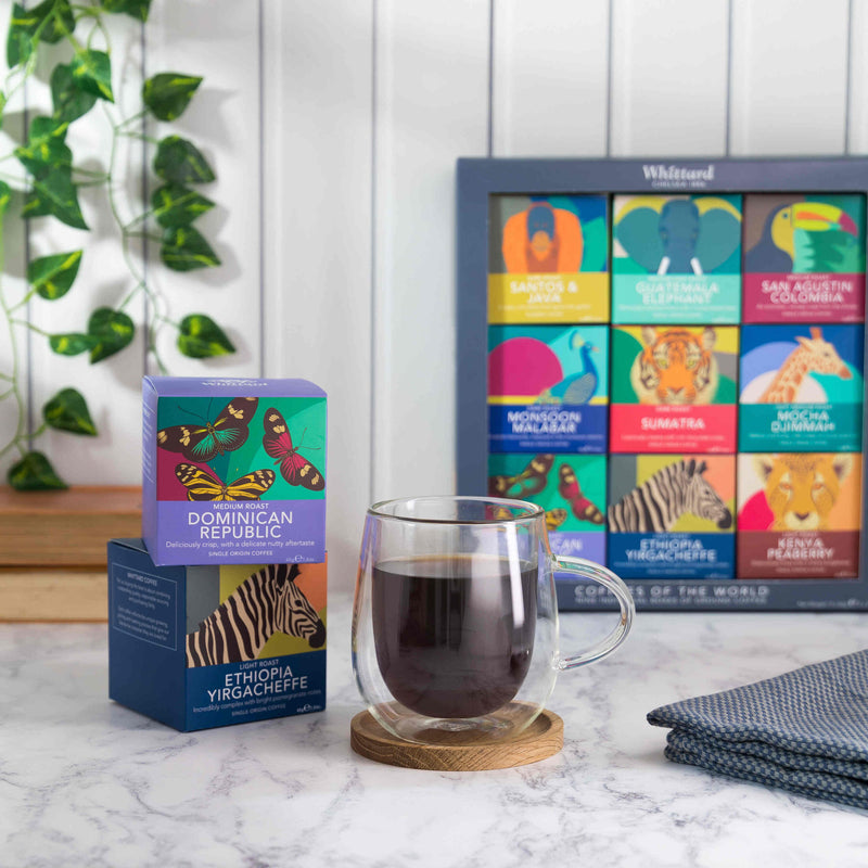 Whittard Coffees of the World coffee gift set 405g (British brand)