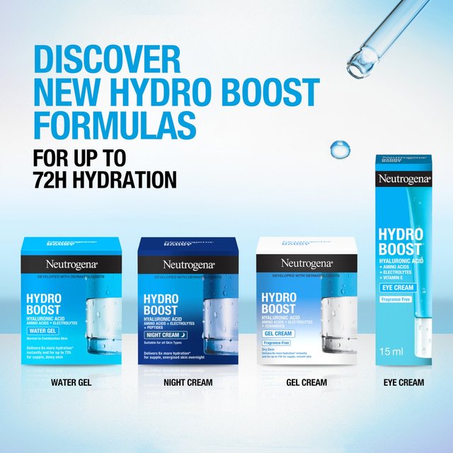 Neutrogena Hydro Boost Gel Cream Moisturiser for Dry Skin   50ml GOODS M&S   