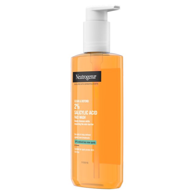 Neutrogena Clear & Defend Facial Wash   200ml GOODS M&S   