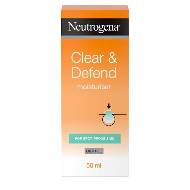 Neutrogena Clear & Defend Oil Free Moisturiser   50ml GOODS M&S   