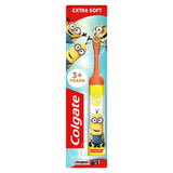 Colgate Kids Minions Extra Soft Battery Toothbrush,  3+ Years Age 3-5 Boots   