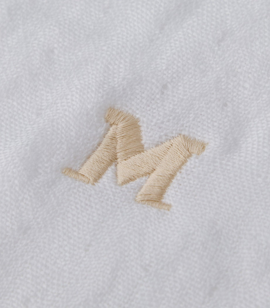 Miki House cotton gauze logo bath towel, imported from the UK