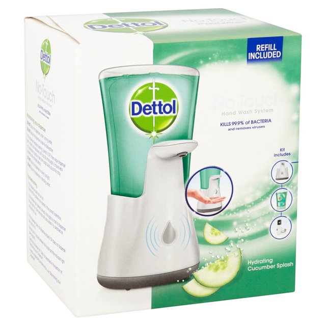 Dettol No-Touch Antibacterial Hand Wash System Hydrating Cucumber Splash   250ml GOODS M&S   