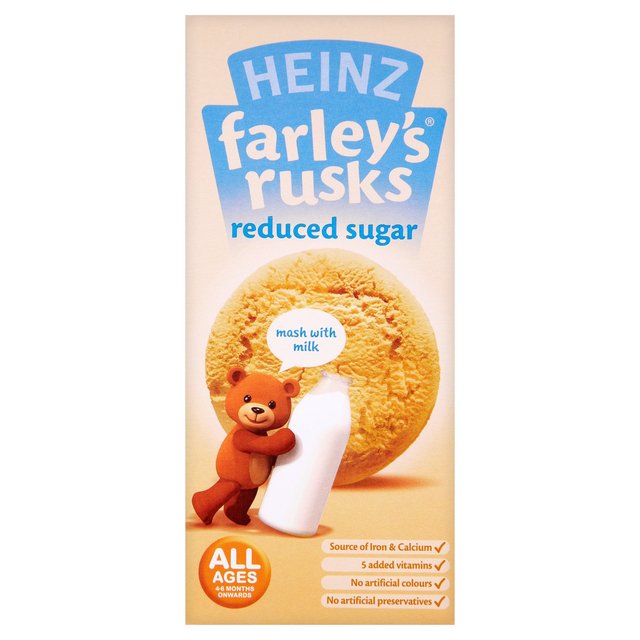 Heinz Farley's Reduced Sugar Rusks 6 months+ 9 pack   150g GOODS M&S   