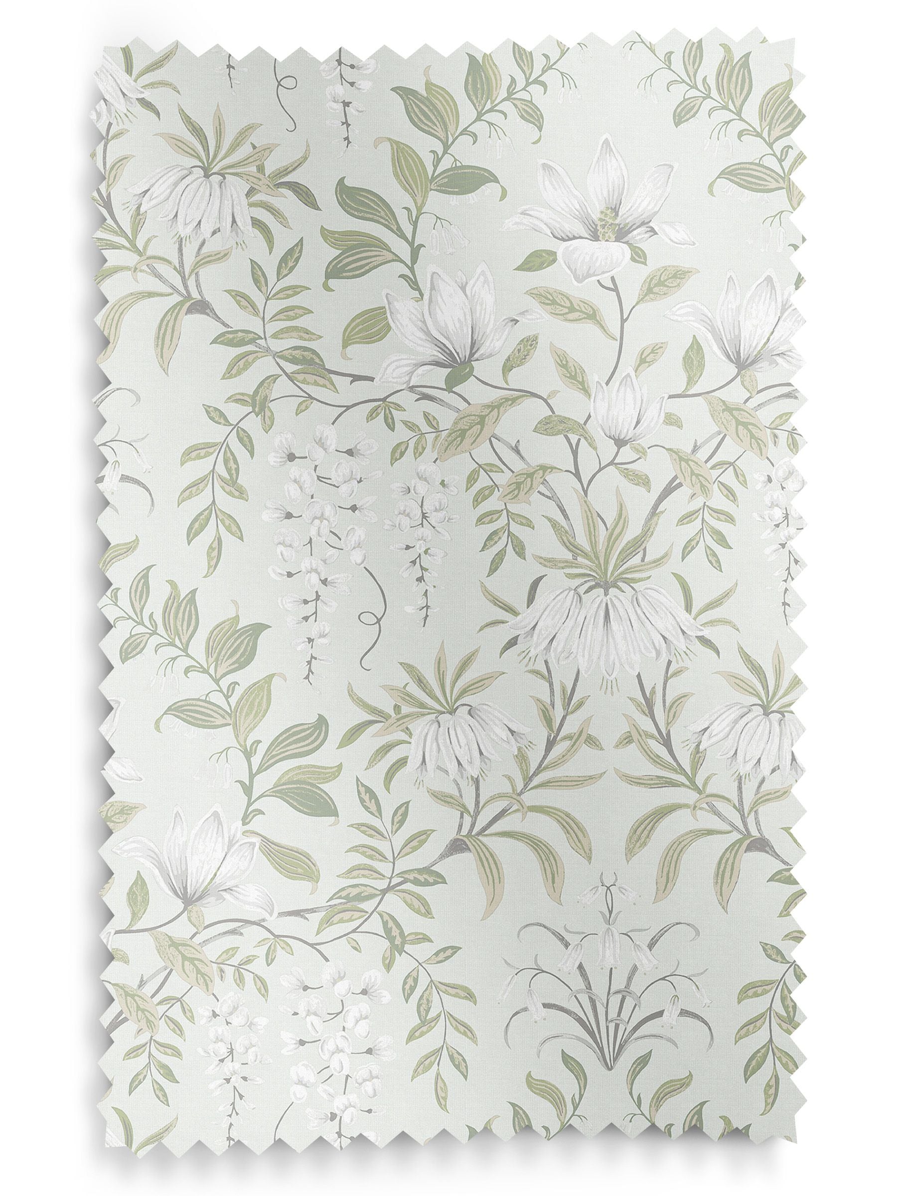 Laura Ashley Parterre salbeigrüner Rollvorhang - britisches Produkt