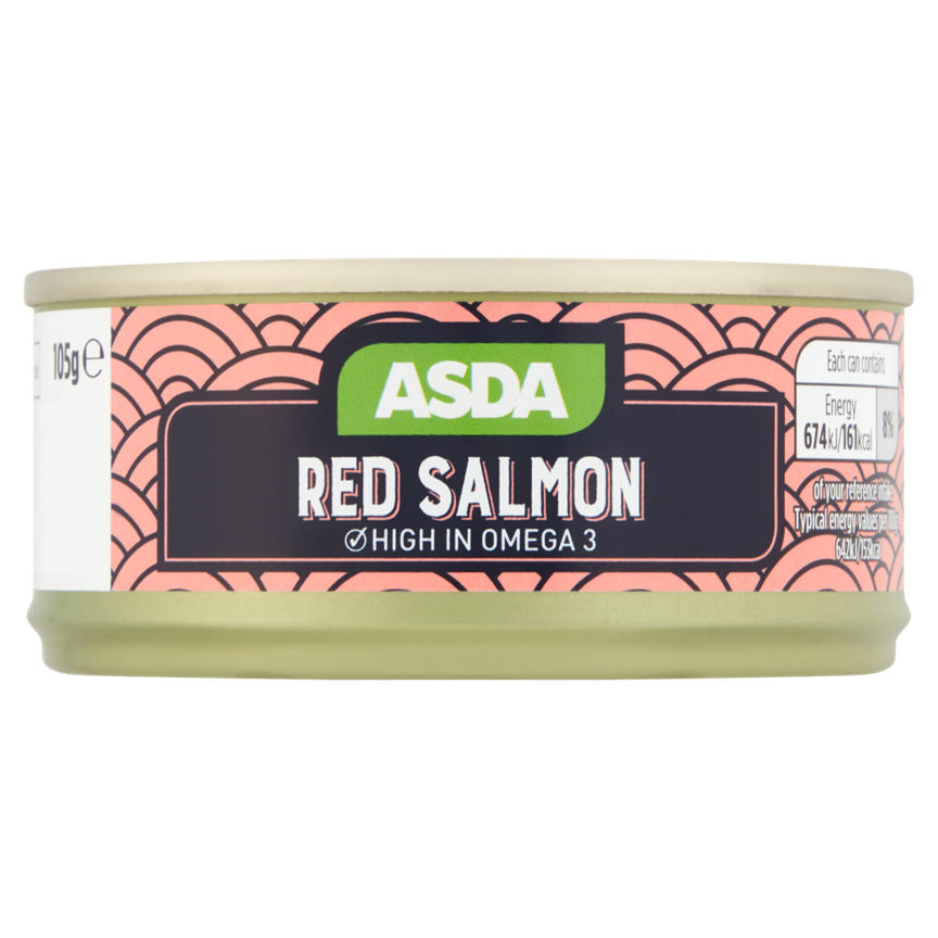 ASDA Pacific Red Salmon Canned & Packaged Food ASDA   