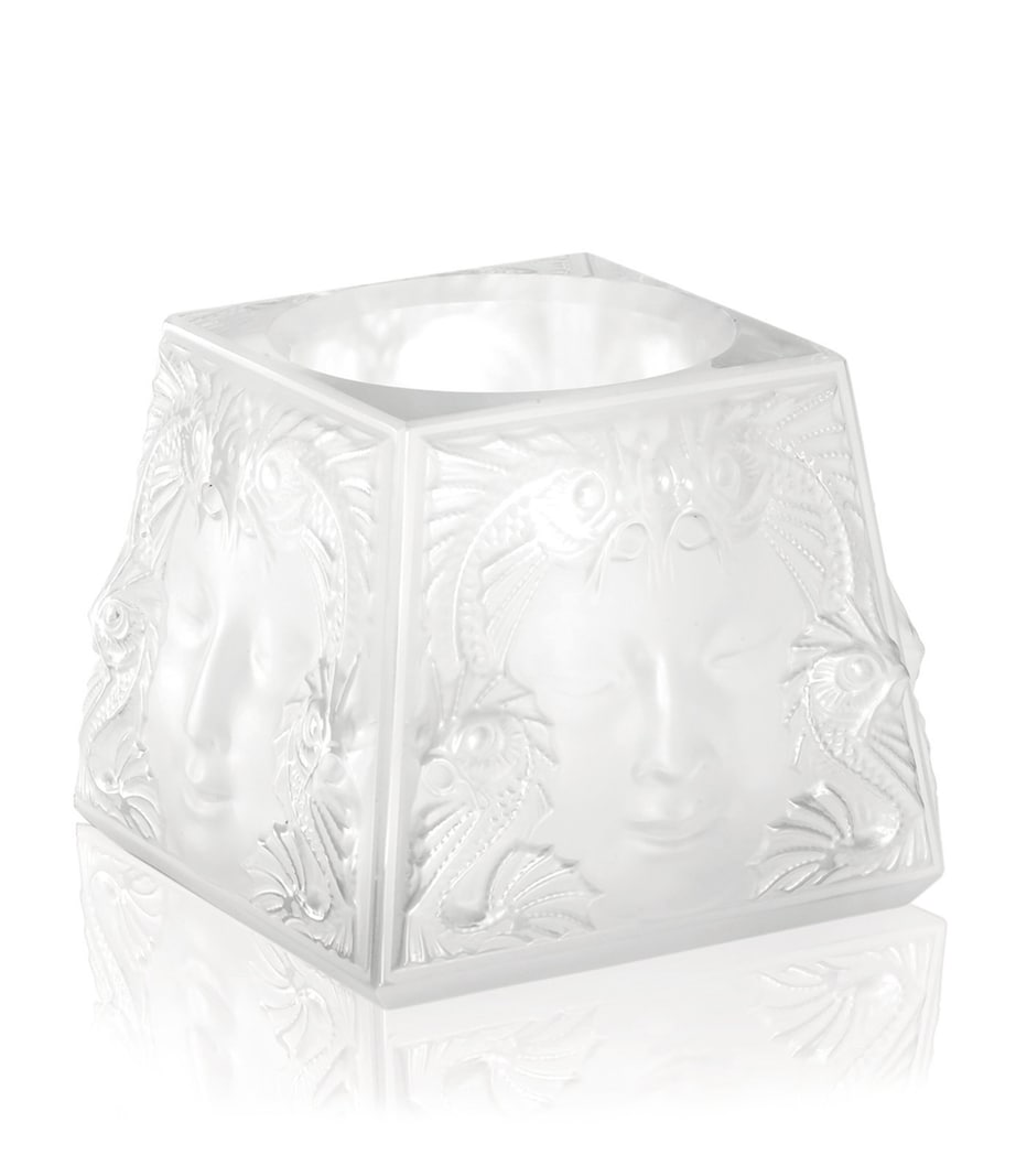Lalique Masque de Femme votive candle holder, UK version