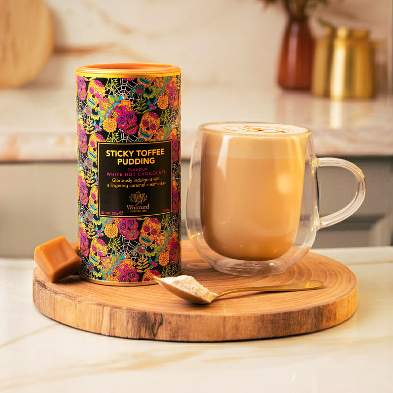 Whittard white hot chocolate with sticky toffee pudding 350g (British brand)