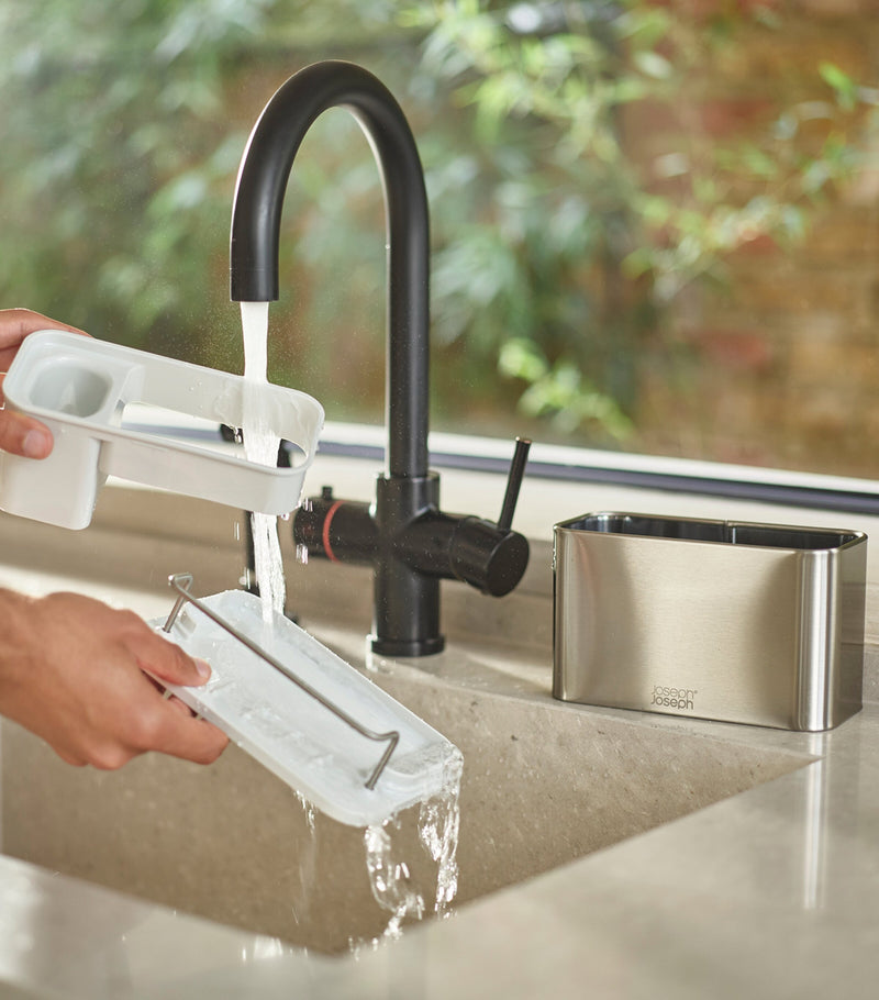 Joseph Joseph Stainless-Steel Surface Sink Tidy, UK version