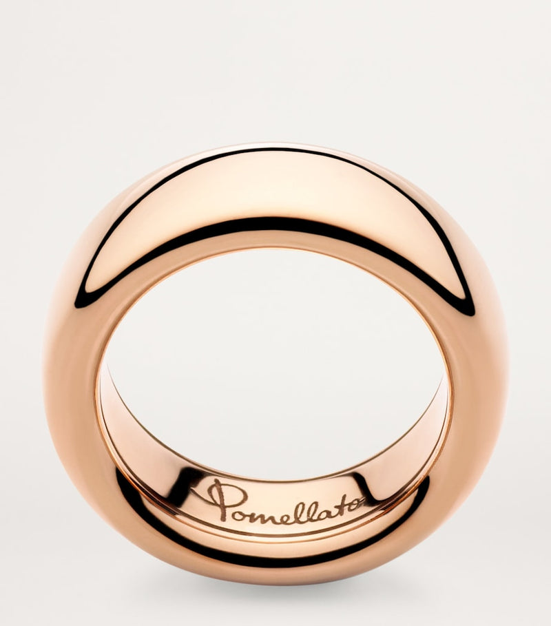 Pomellato Iconica small rose gold ring, UK version