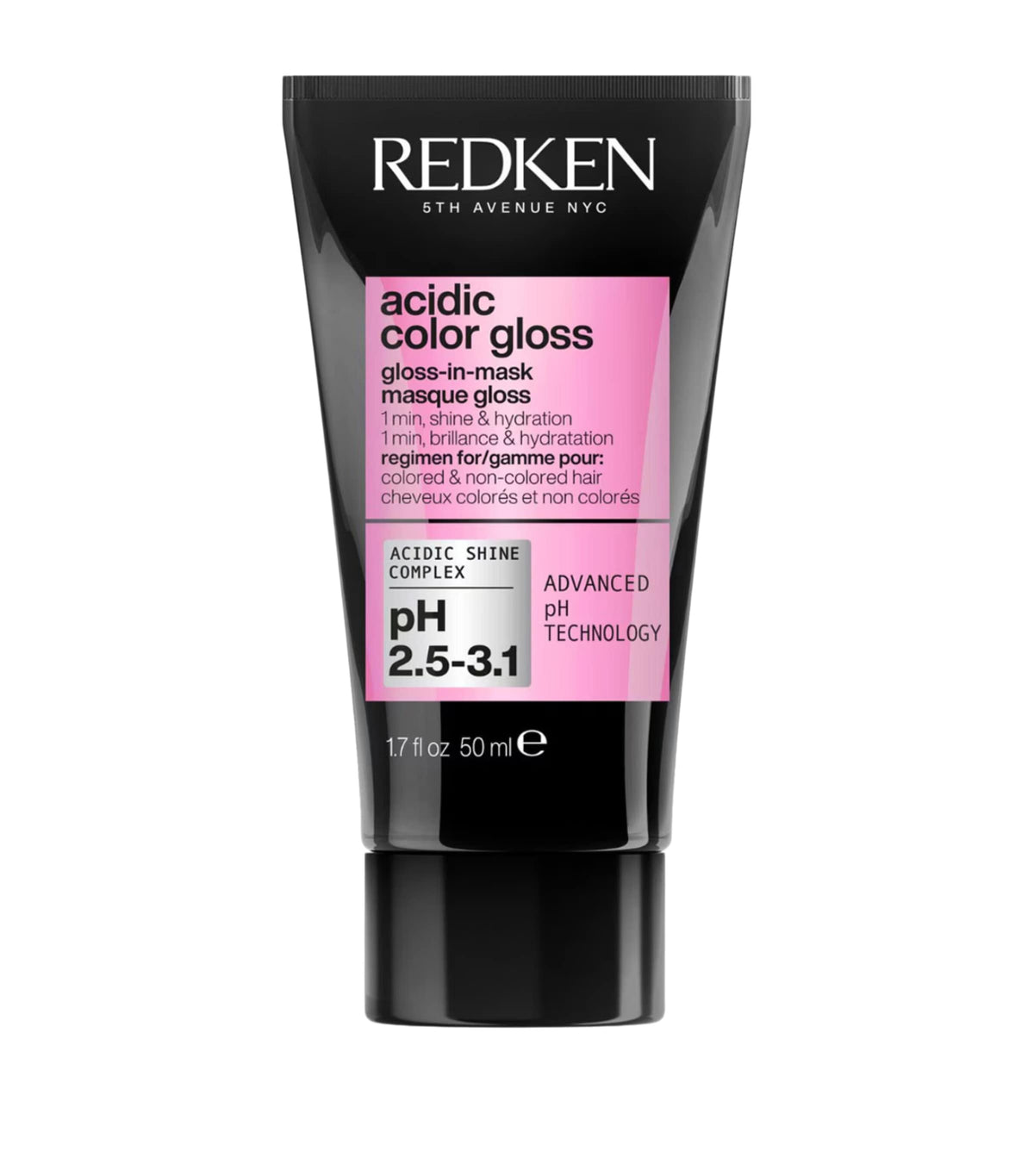 Redken Acidic Color Gloss Hair Mask 50ml, imported from the UK