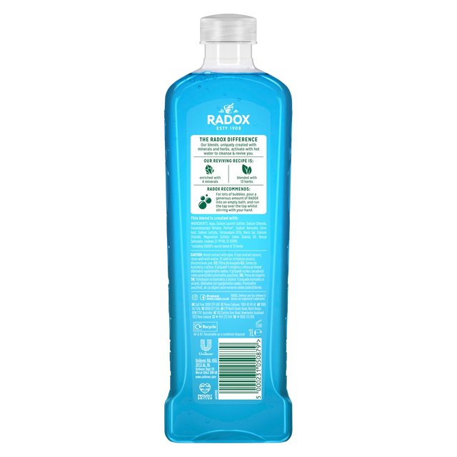 Radox Muscle Soak Bath Soak with Sage & Sea Minerals   1L GOODS M&S   