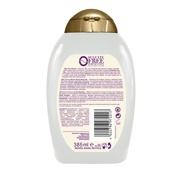 OGX Damage Remedy+ Coconut Miracle Oil Conditioner 385ml GOODS Superdrug   