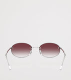 Ray-Ban RB3767 metal oval sunglasses, UK version