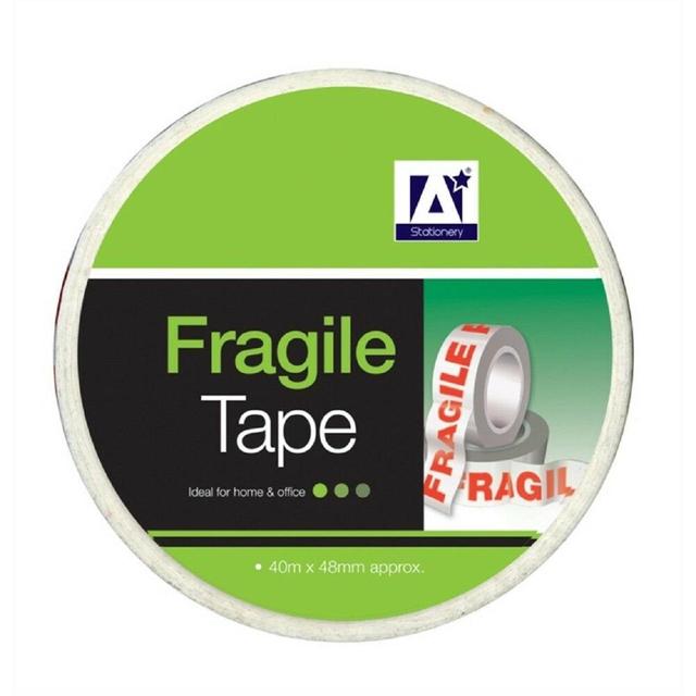 Fragile Tape 40m x 48mm GOODS M&S   