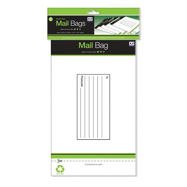 Medium Mailing Bags 24x32cm   6 per pack