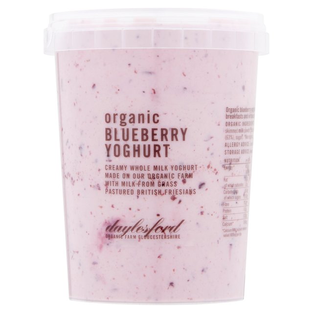 Daylesford Organic Blueberry Yoghurt   450ml