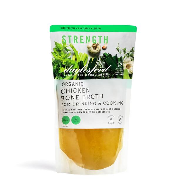 Daylesford Organic Chicken Bone Broth (for drinking & cooking)   500ml GOODS M&S   