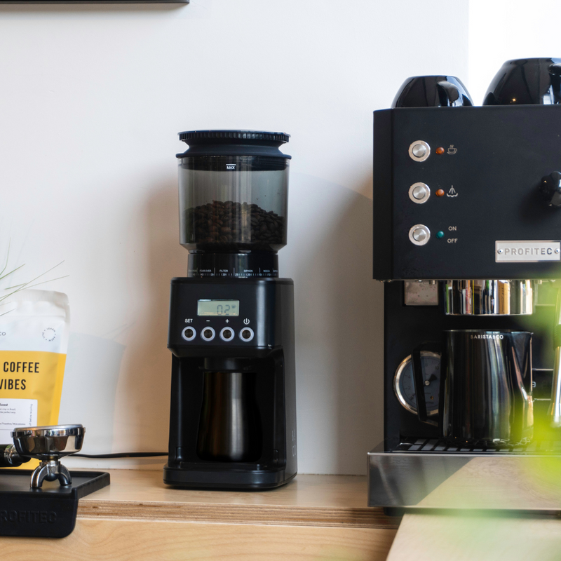 All Grind Plus electric coffee grinder with 50 settings - British product
