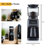 All Grind Plus electric coffee grinder with 50 settings - British product
