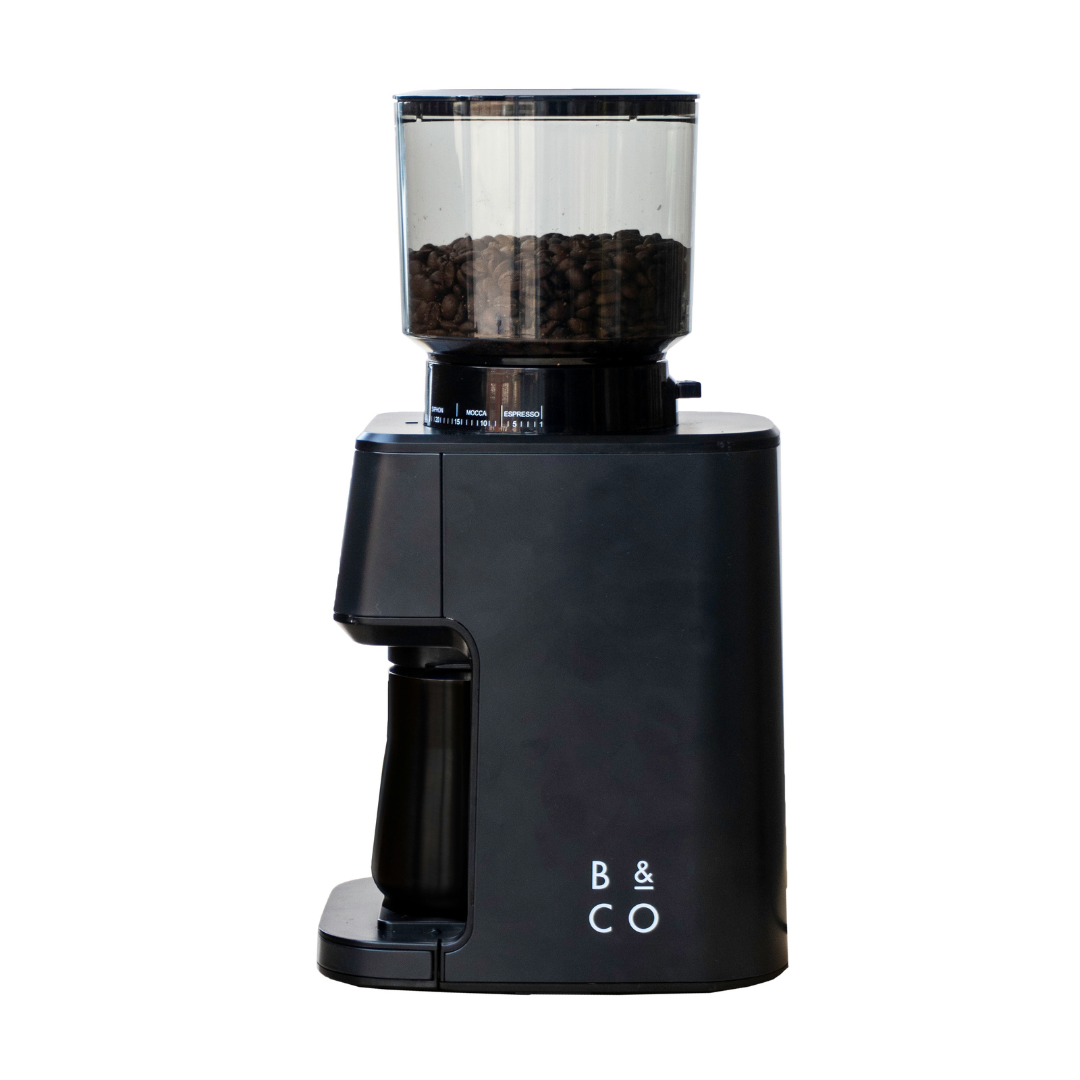 All Grind Plus electric coffee grinder with 50 settings - British product