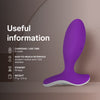 LELO SURFER prostate massager purple, imported from the UK