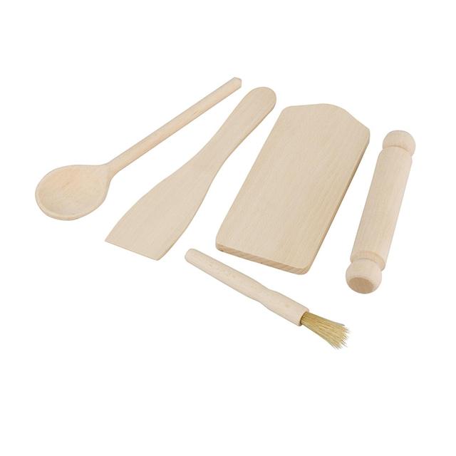 Tala FSC Beechwood Kids 5 Piece Baking Set GOODS M&S   