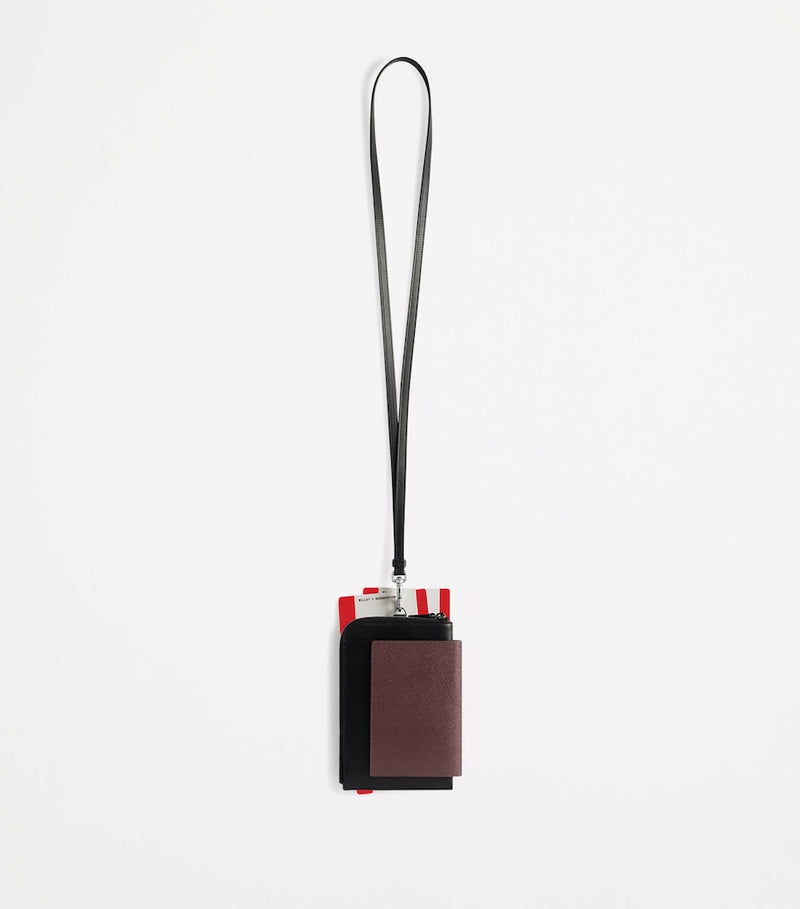 Balenciaga calfskin passport phone holder - British product
