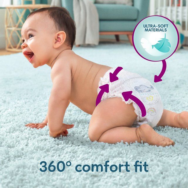 Pampers Premium Protection Nappy Pants Size 4 (9-15kg) Essential Pack   30 per pack GOODS M&S   