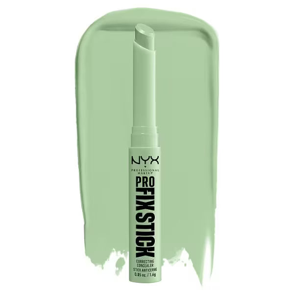 NYX Pro Fix Stick Green, imported from the UK