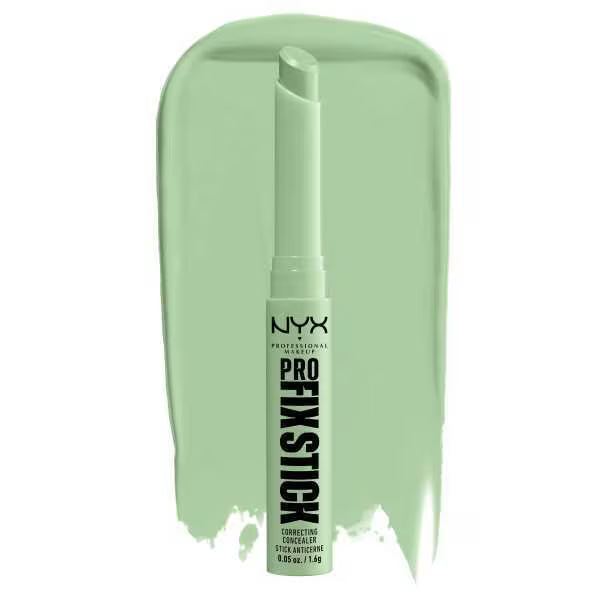 NYX Pro Fix Stick Green, imported from the UK