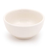 White ceramic rice bowl 4.5 inches - British product