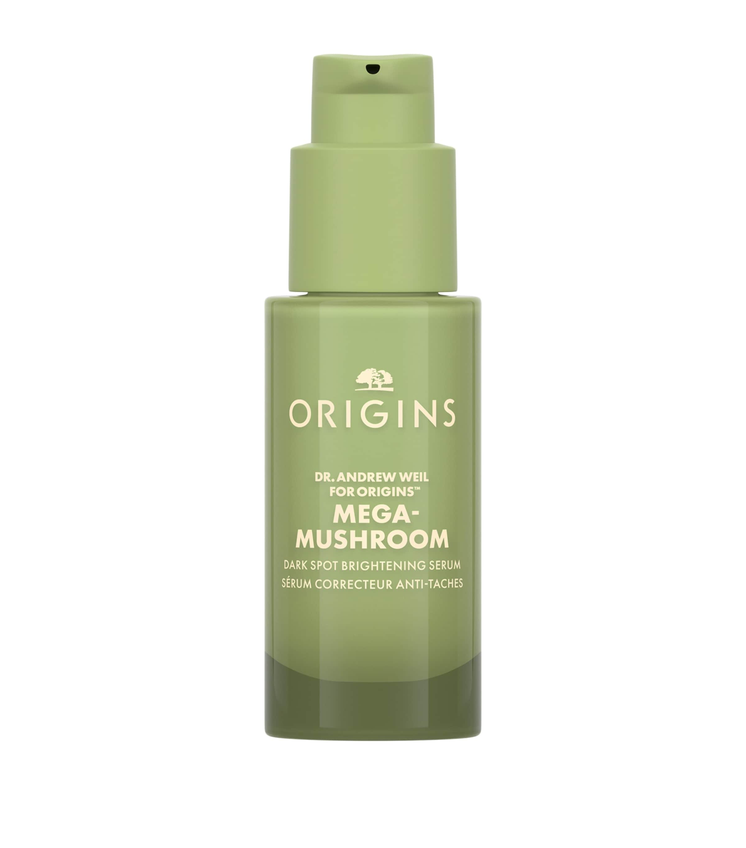 Origins Mega-Mushroom Dark Spot Corrector Serum 50ml, imported from the UK