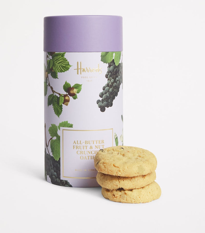 Harrods All-Butter Fruit and Nut Crunchy Oaties biscuits 200g, UK version