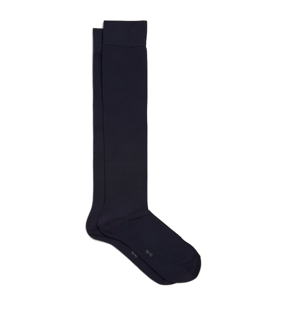 Falke Cotton Touch knee-high socks in sustainable cotton, UK version