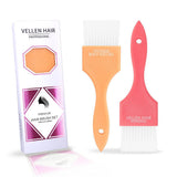 Vellen Tint Brush Set peach coral hair colouring brush (British brand)