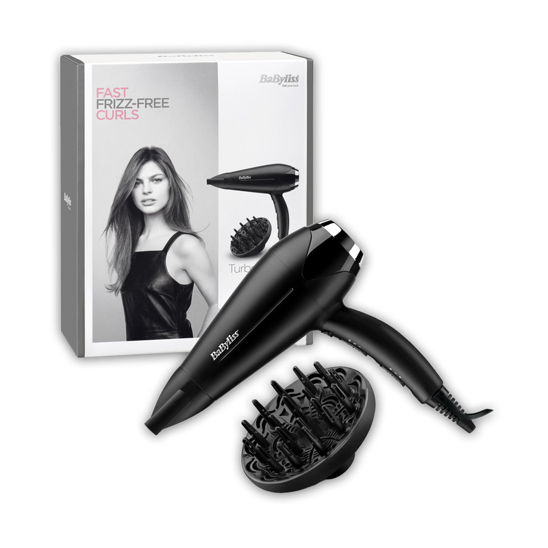 BaByliss Turbo Dryer 2200W black - British product
