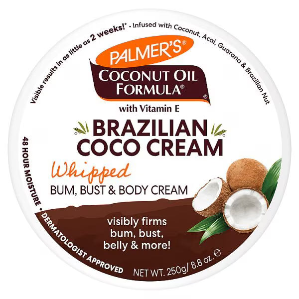 Palmer's Coconut Cream Brazilian Coco 250g, imported from the UK