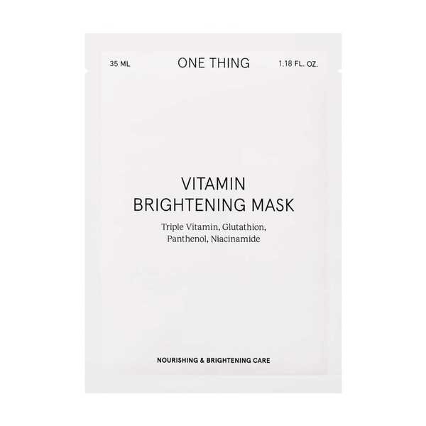 ONE THING Vitamin Brightening sheet mask 1pc, UK version