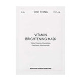 ONE THING Vitamin Brightening sheet mask 1pc, UK version
