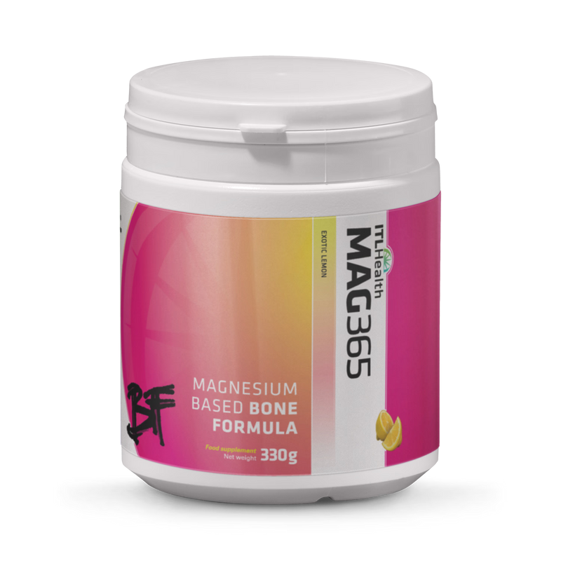 Mag365 magnesium citrate powder exotic lemon 180g - British product