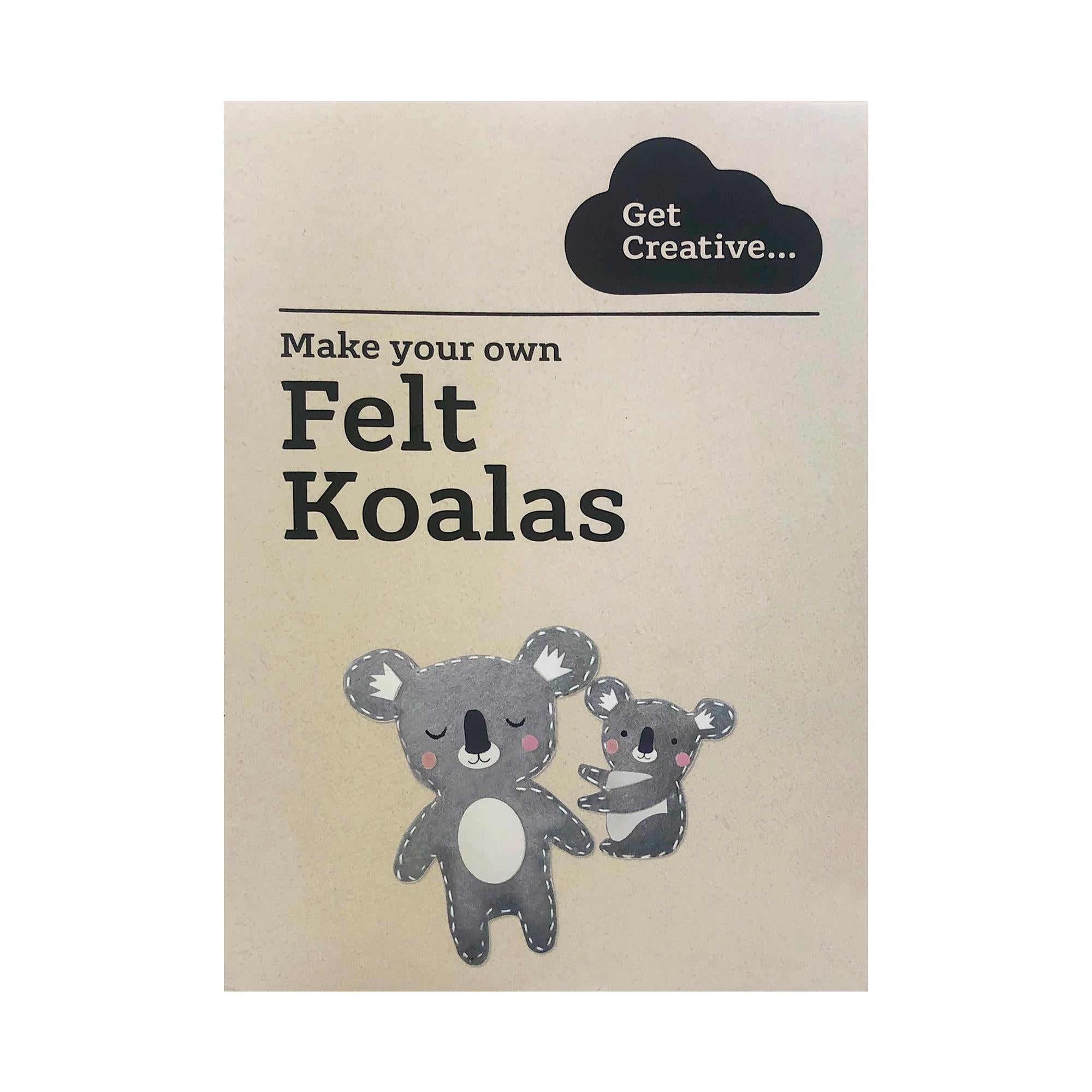 Get Creative Felt Koalas GOODS Sainsburys   