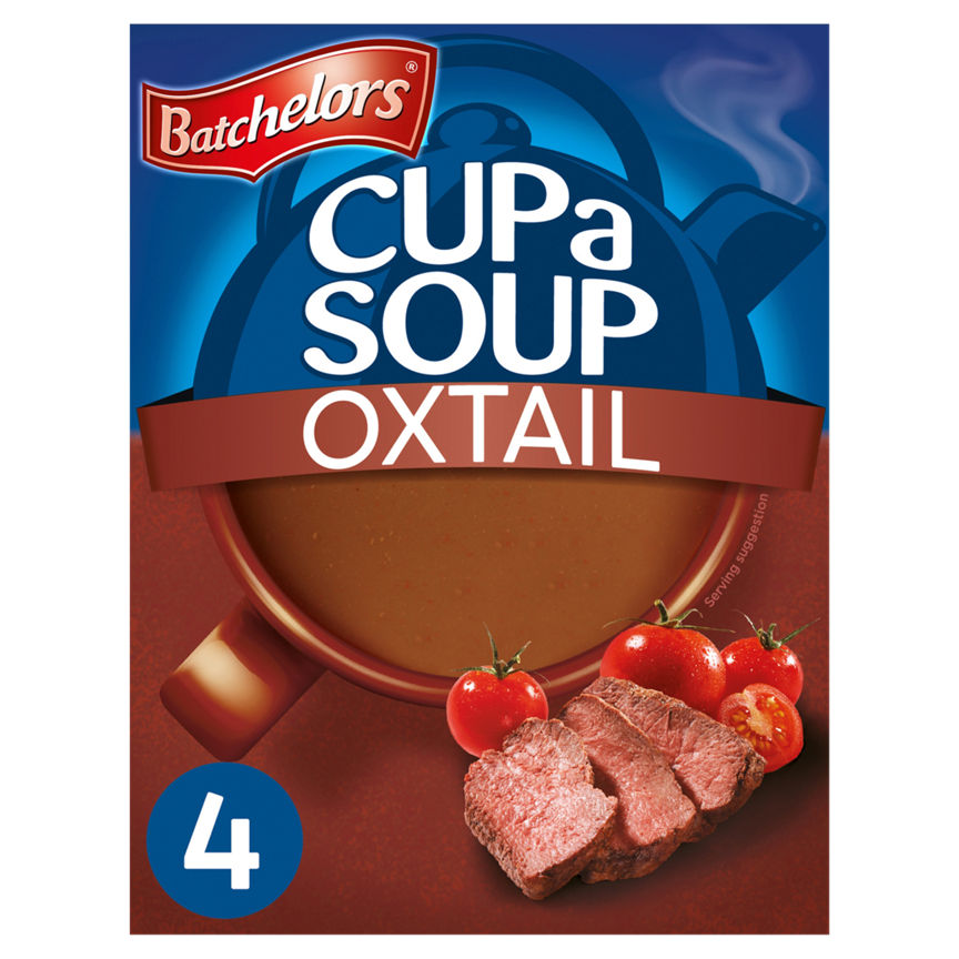 Batchelors Cup a Soup Oxtail Soup 4 Instant Soup Sachets GOODS ASDA   