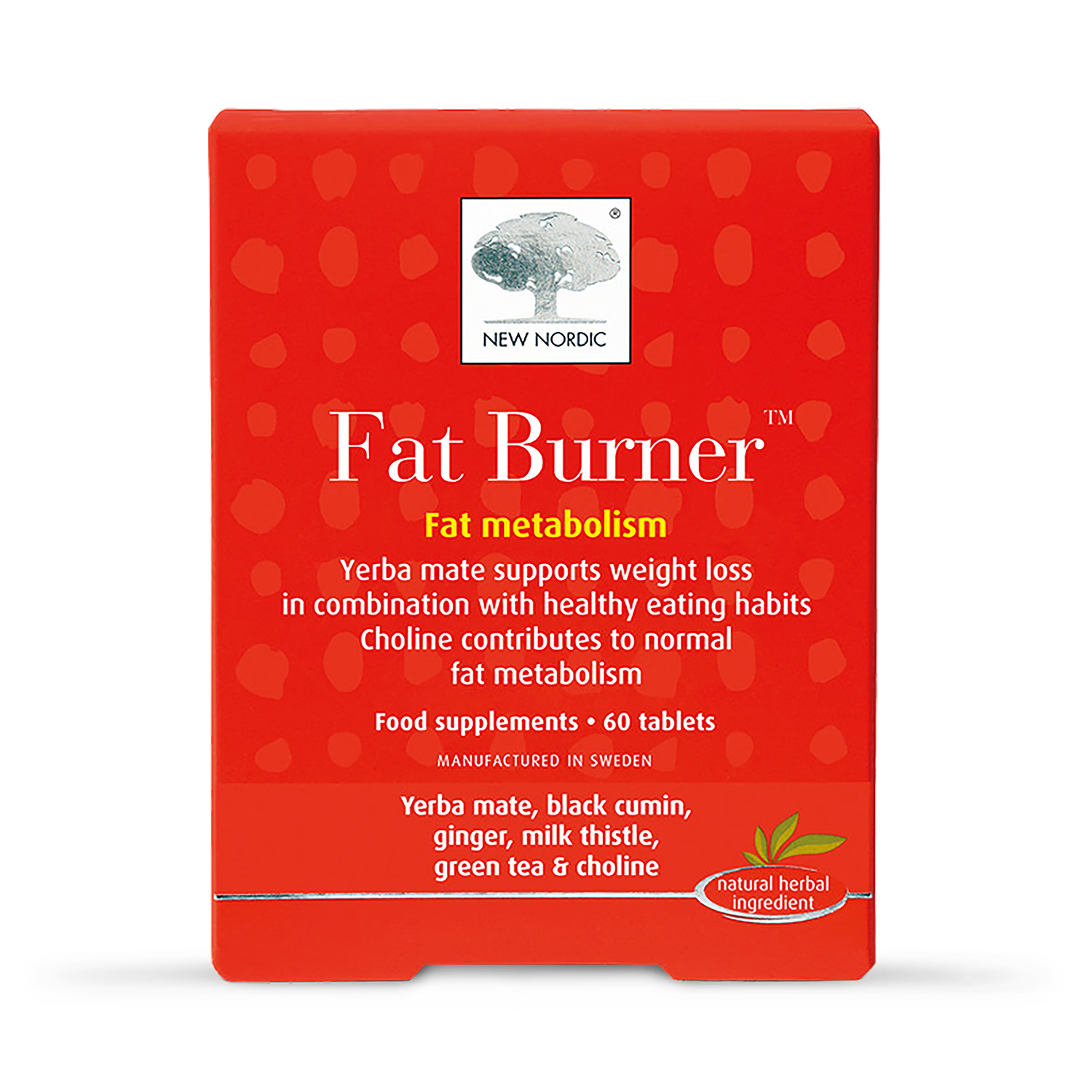 New Nordic Fat Burner Supplement 60 Tablets, imported from the UK