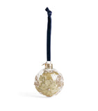 Harrods embroidered flower bauble with gold-tone decoration, imported from the UK