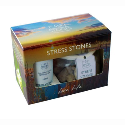Superdrug CorinCraft Aromatherapy Lava Stones & Refresher Oil Gift Set - Stress- Buy online at McGrocer