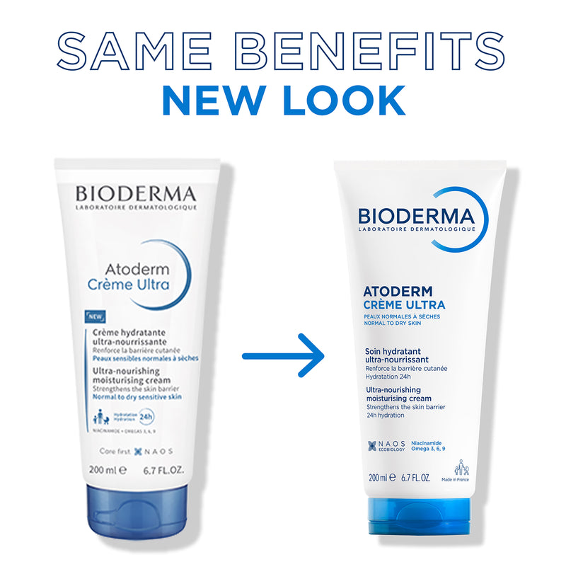 Bioderma Atoderm Cream Ultra moisturiser 200ml (British brand)