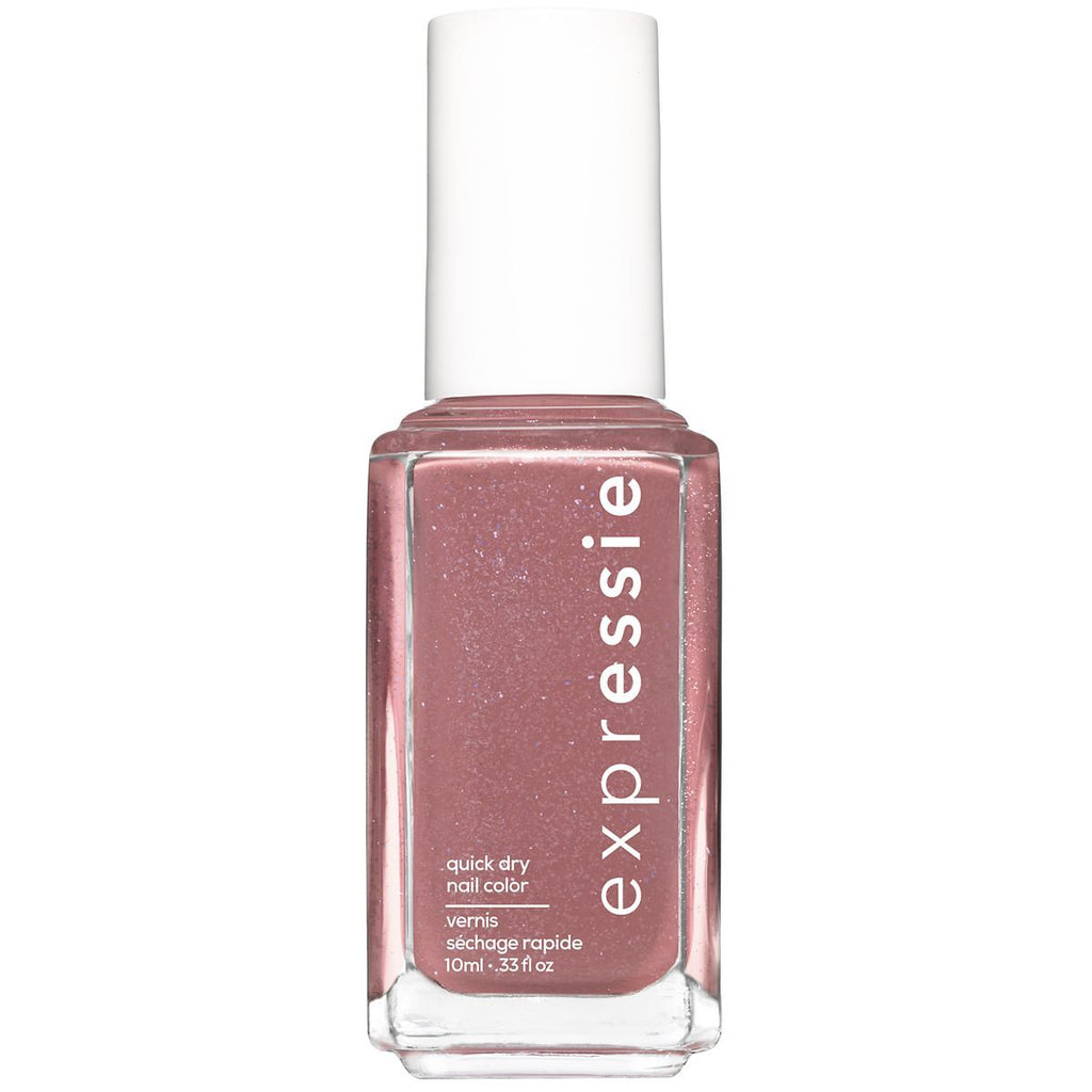 Essie ExprEssie Quick Dry Formula, Pink Shimmer Nail Polish 30 Trend & Snap